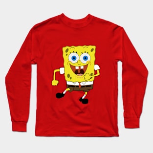 Spongebob i'm ready Long Sleeve T-Shirt